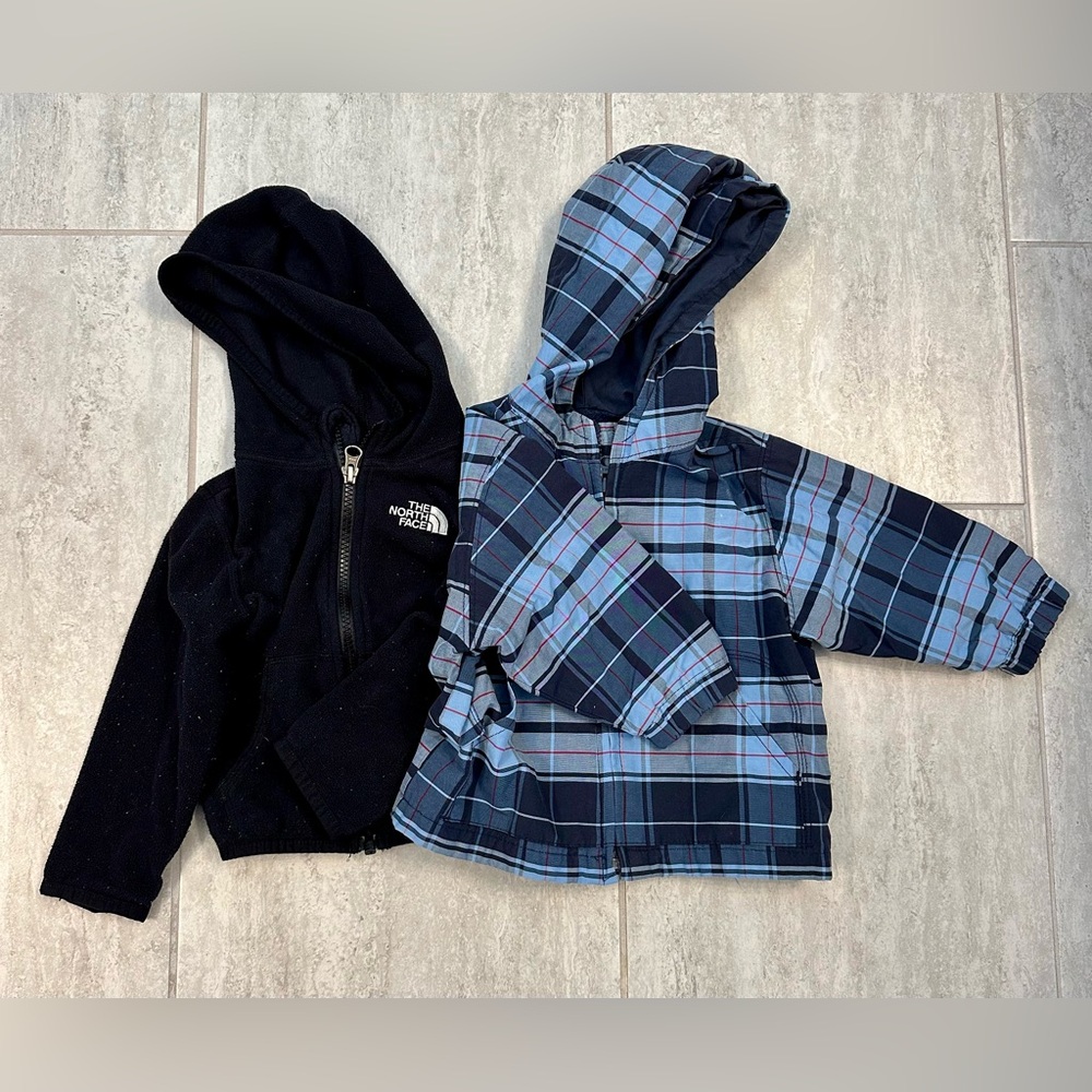 12-18 months jacket bundle. (Both jackets included) 
North face and Gap